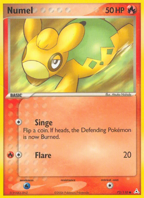 Numel EX Holon Phantoms card