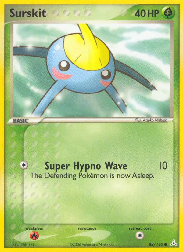 Surskit EX Holon Phantoms card