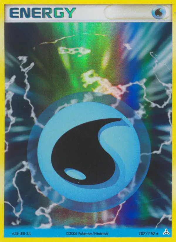 Water Energy #107 EX Holon Phantoms Pokemon card
