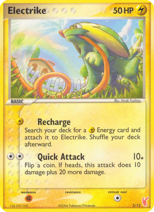 Electrike EX Trainer Kit 2 Plusle card