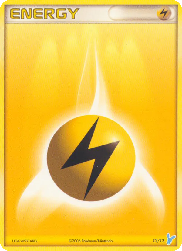 Lightning Energy EX Trainer Kit 2 Minun card