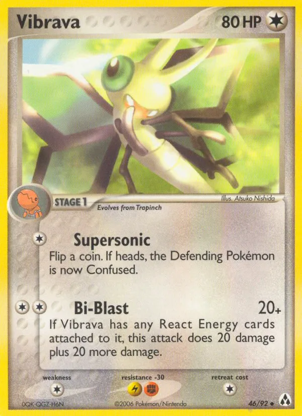 Vibrava EX Legend Maker card