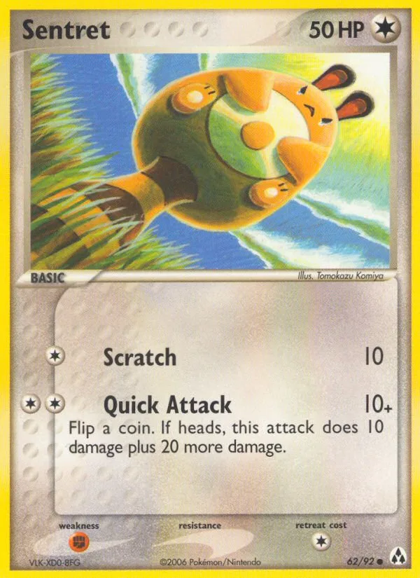Sentret EX Legend Maker card