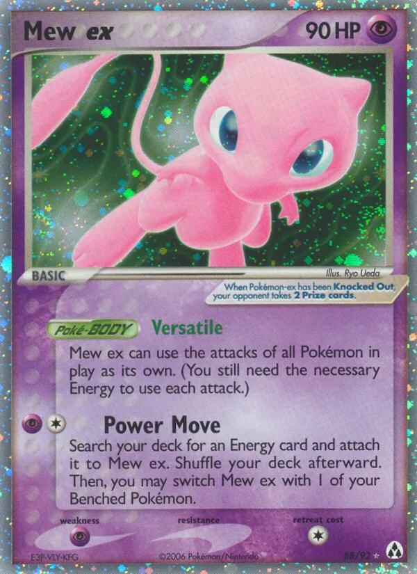 Mew ex #88 EX Legend Maker Pokemon card