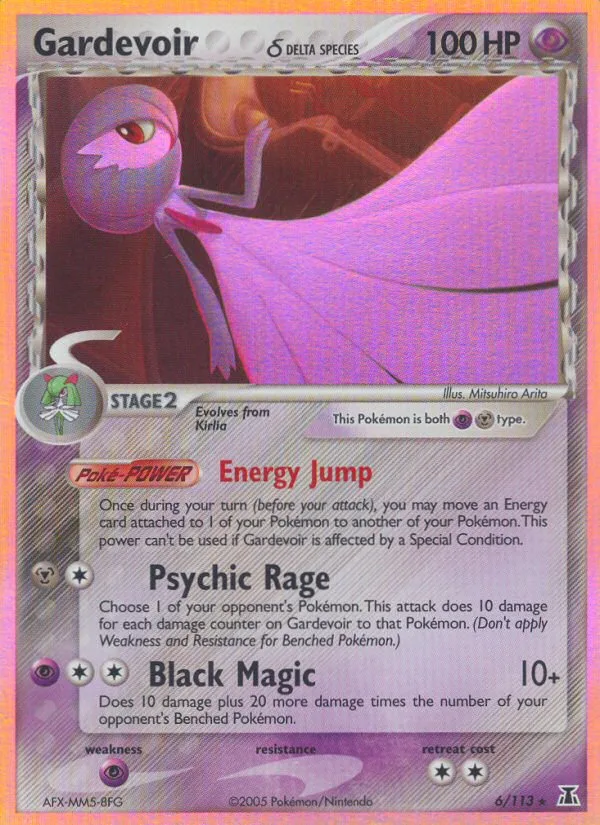 Gardevoir δ #6 EX Delta Species Pokemon card