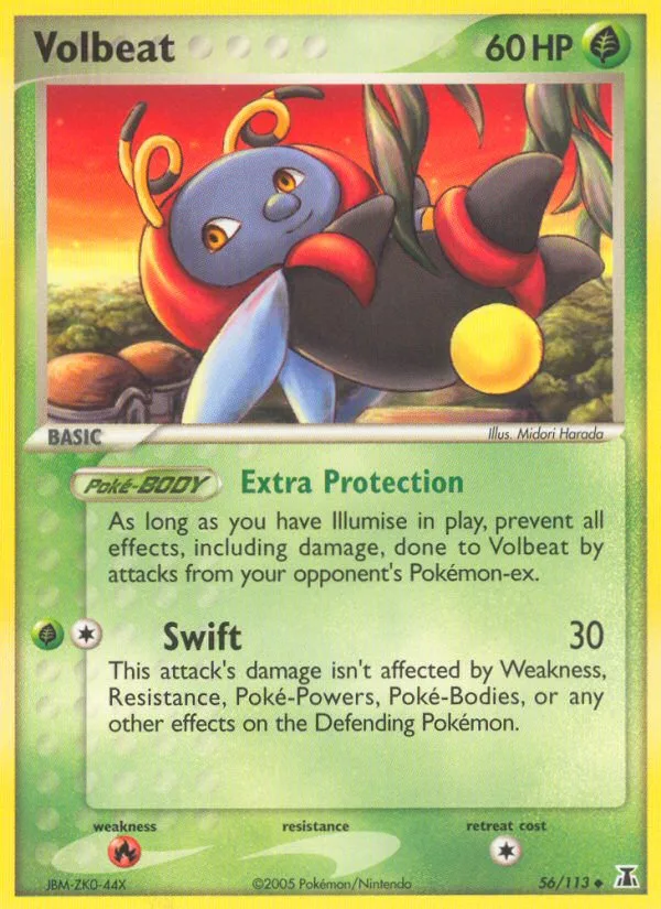 Volbeat EX Delta Species card