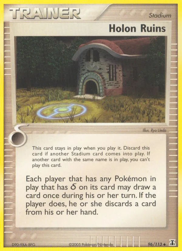 Holon Ruins #96 EX Delta Species Pokemon card