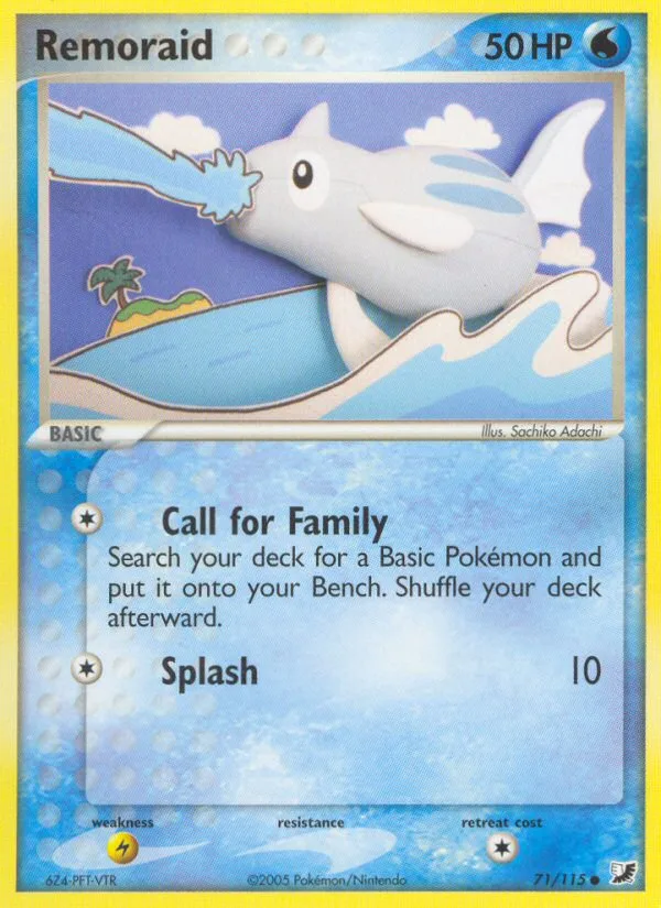 Remoraid EX Unseen Forces card