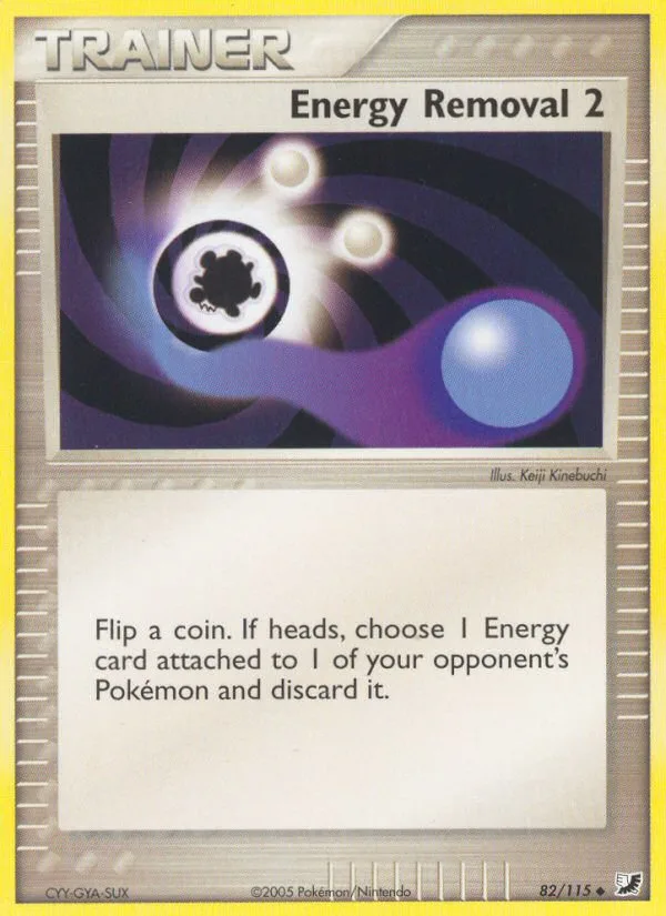Energy Removal 2 #82 EX Unseen Forces Pokemon card