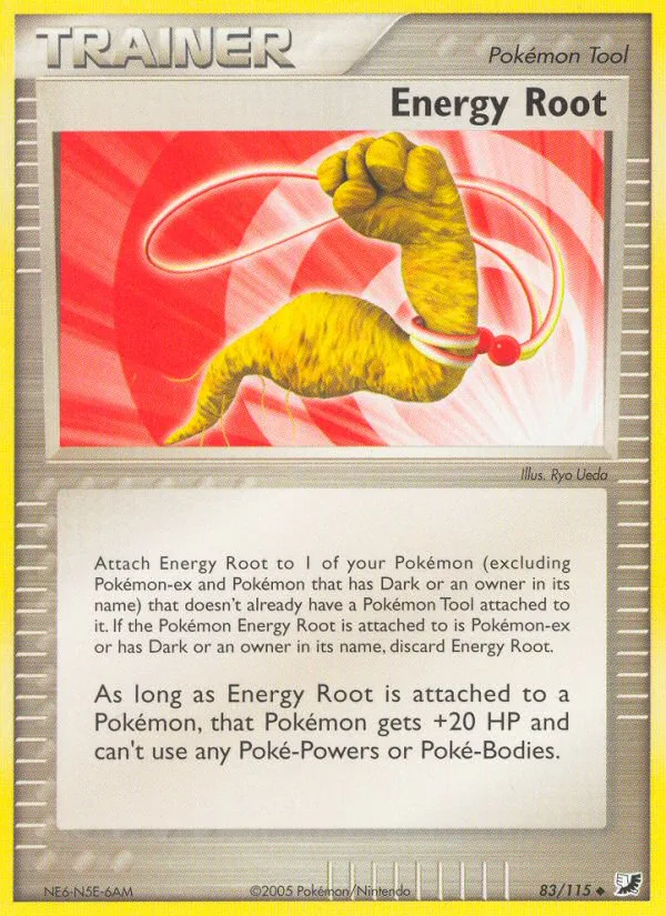 Energy Root EX Unseen Forces card