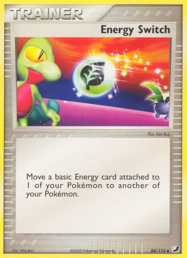 Energy Switch EX Unseen Forces card