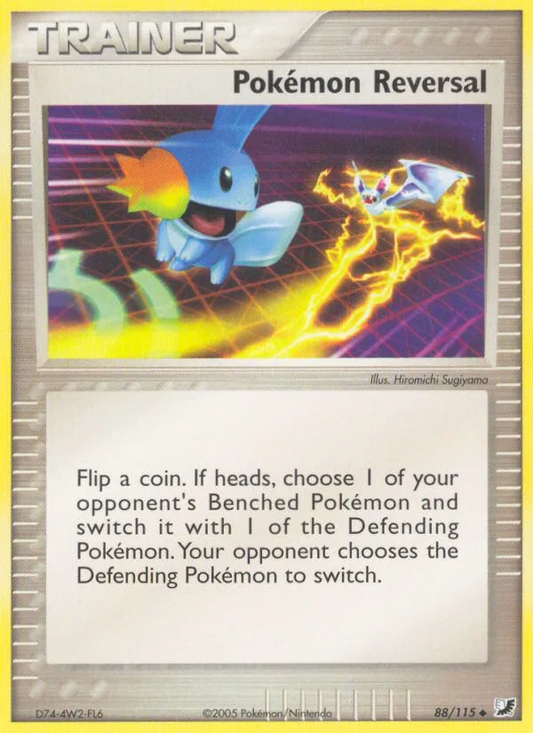 Pokémon Reversal #88 EX Unseen Forces Pokemon card