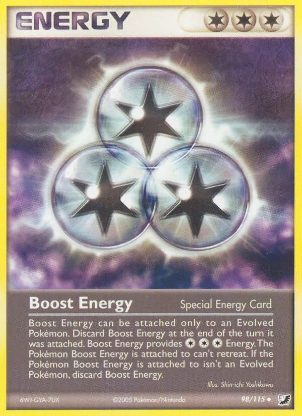 Boost Energy EX Unseen Forces card