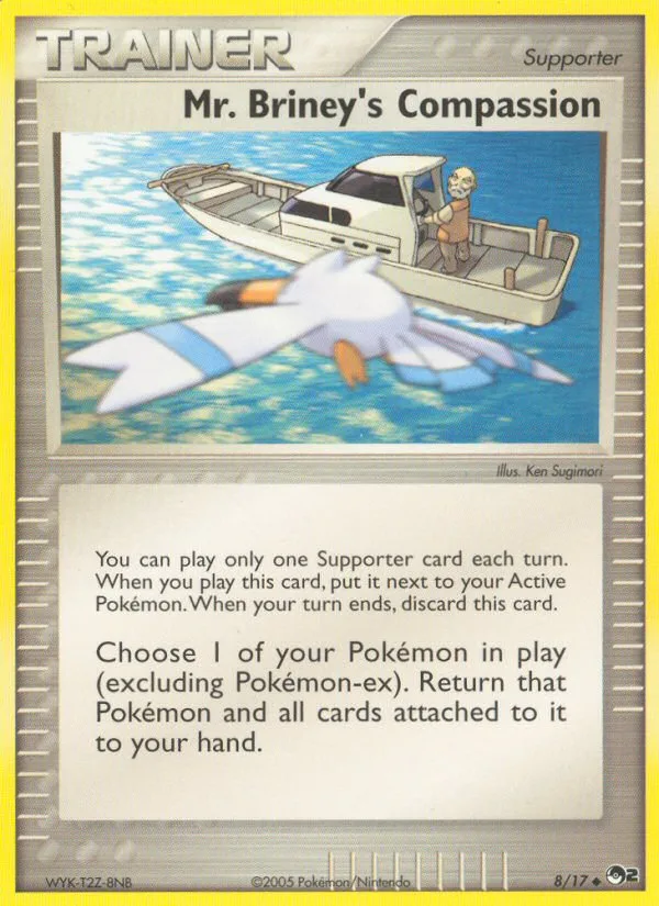 Mr. Briney's Compassion #8 POP Series 2 Pokemon card