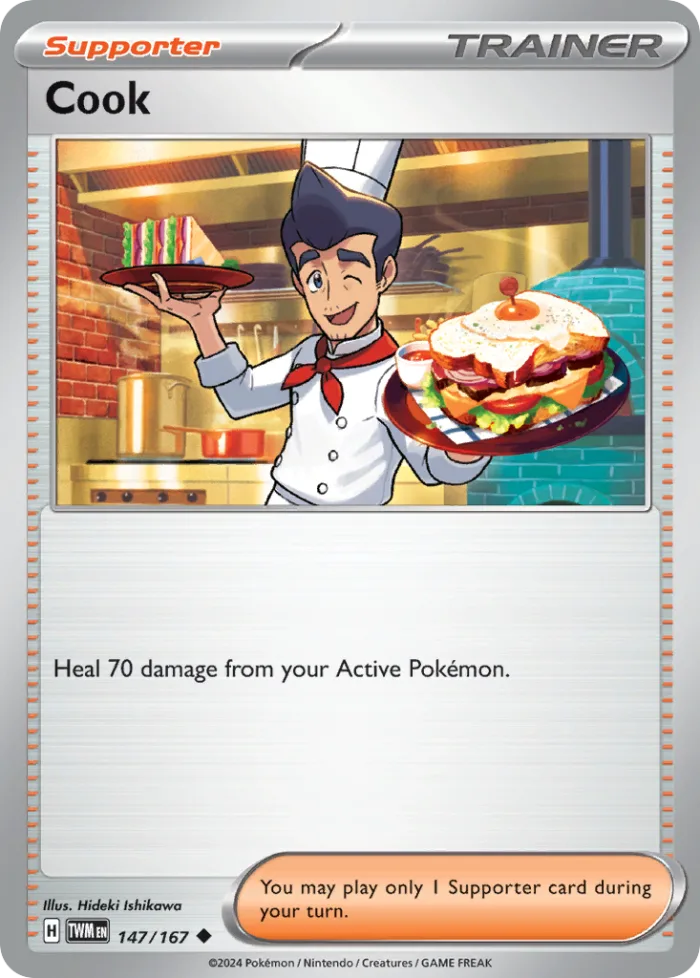 Cook #147 Twilight Masquerade Pokemon card