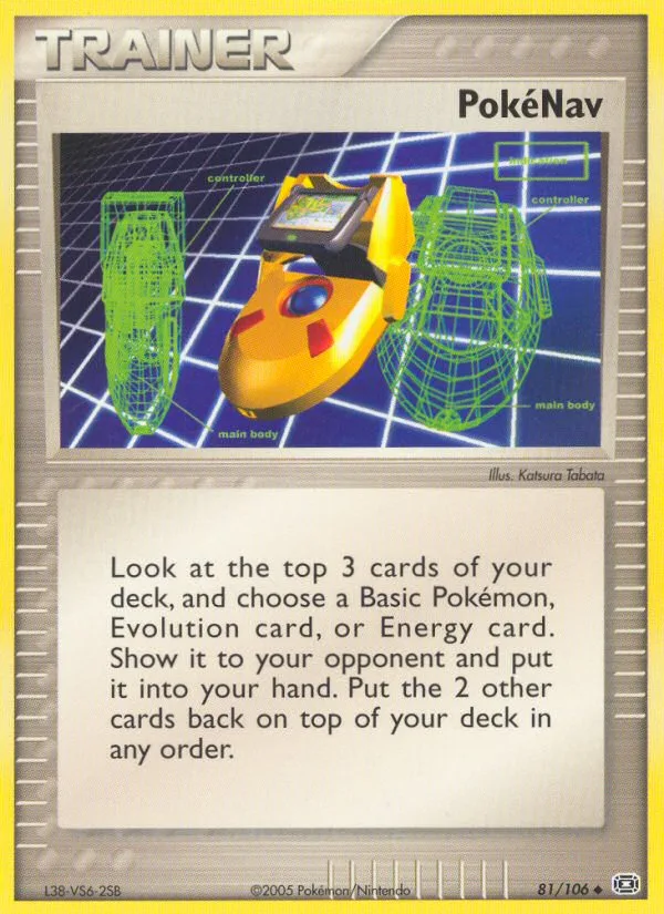 PokéNav #81 EX Emerald Pokemon card