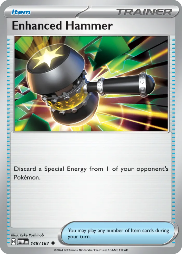 Enhanced Hammer #148 Twilight Masquerade Pokemon card