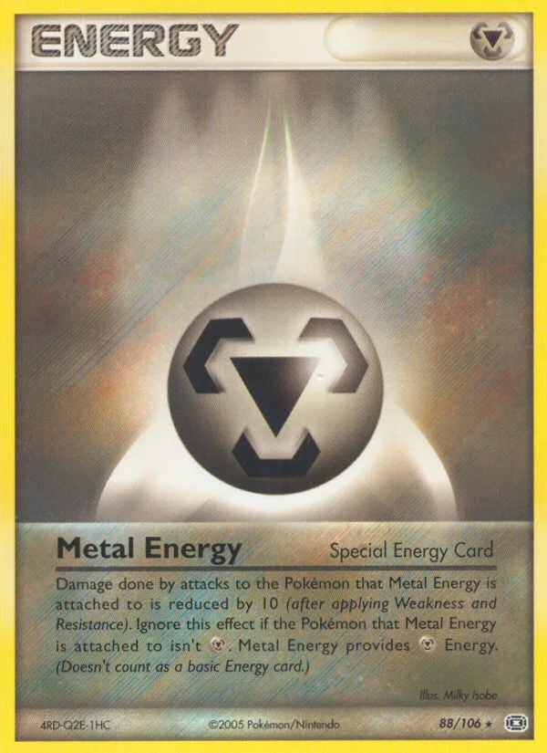 Metal Energy #88 EX Emerald Pokemon card