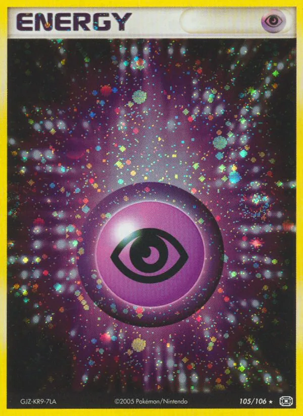 Psychic Energy #105 EX Emerald Pokemon card