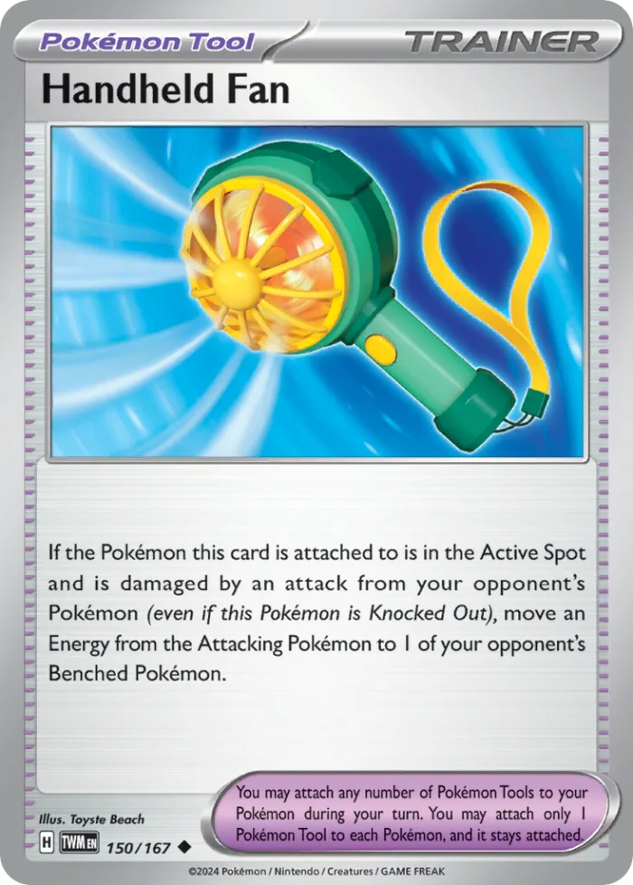 Handheld Fan #150 Twilight Masquerade Pokemon card