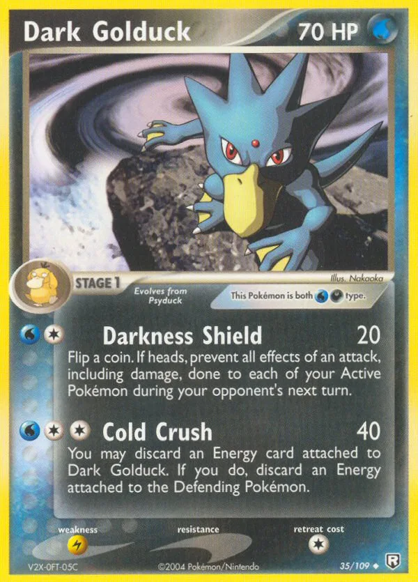Dark Golduck #35 EX Team Rocket Returns Pokemon card
