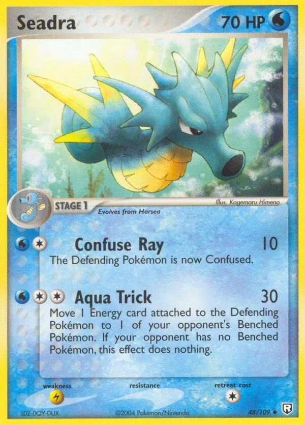 Seadra #48 EX Team Rocket Returns Pokemon card