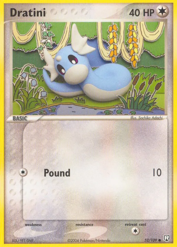 Dratini #52 EX Team Rocket Returns Pokemon card