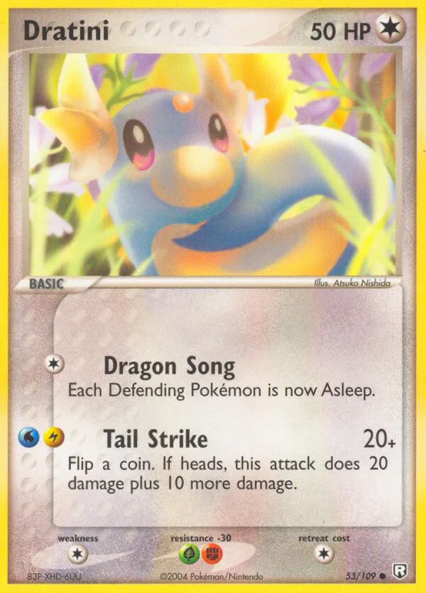 Dratini #53 EX Team Rocket Returns Pokemon card