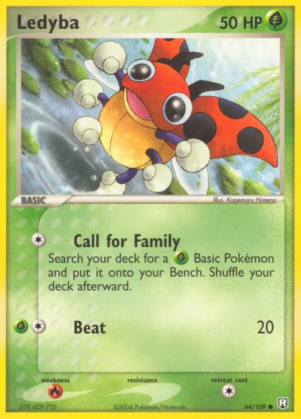 Ledyba #64 EX Team Rocket Returns Pokemon card