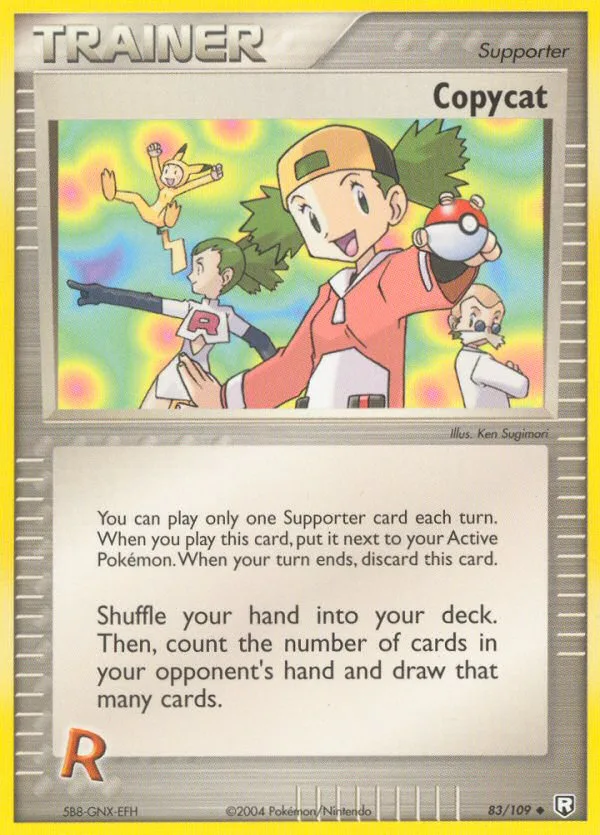Copycat #83 EX Team Rocket Returns Pokemon card