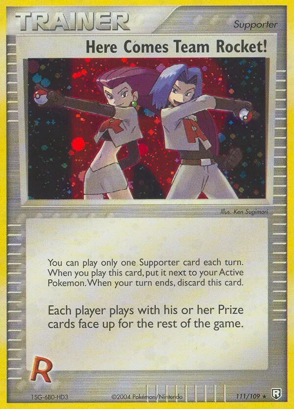 Here Comes Team Rocket! #111 EX Team Rocket Returns Pokemon card