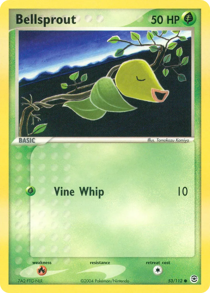 Bellsprout EX FireRed & LeafGreen card