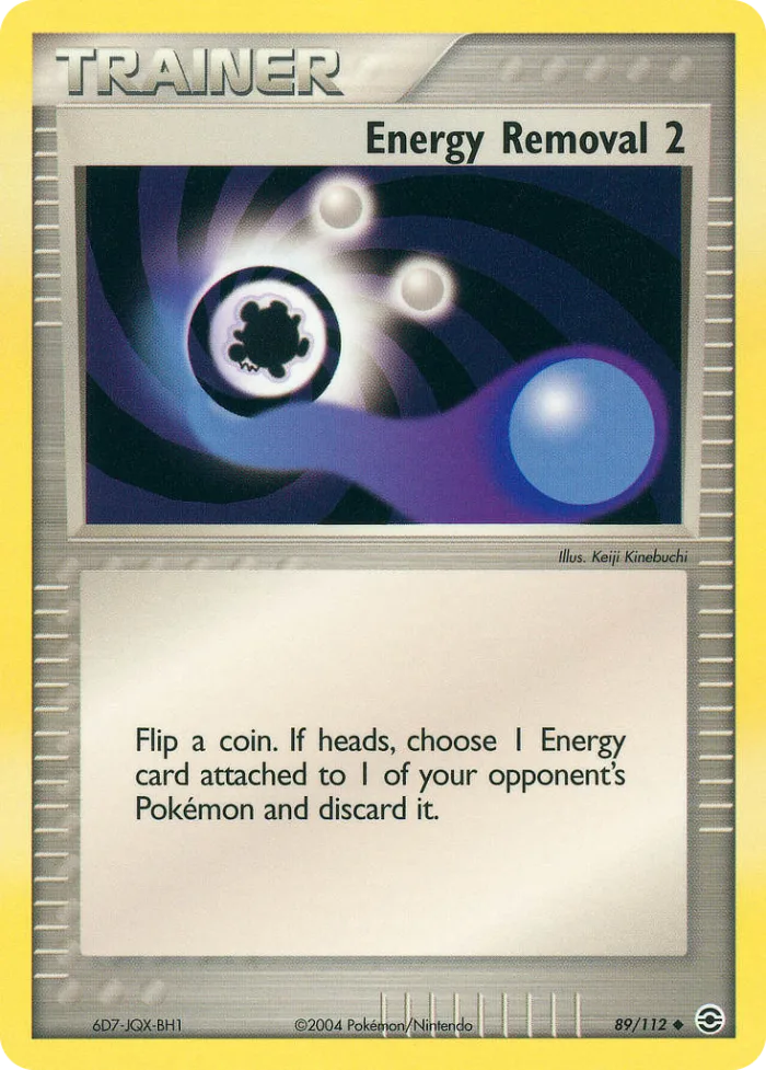 Energy Removal 2 EX FireRed & LeafGreen card