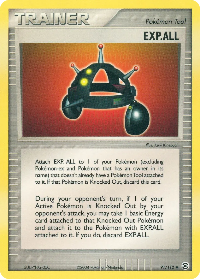 EXP.ALL EX FireRed & LeafGreen card