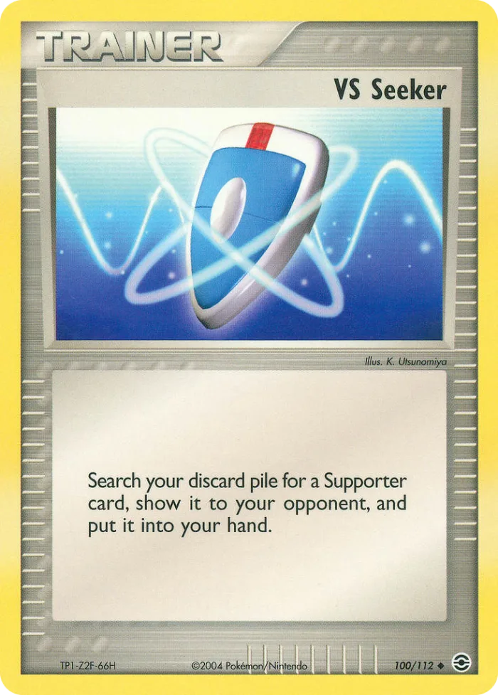 VS Seeker #100 EX FireRed & LeafGreen Pokemon card