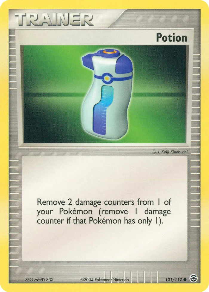Potion #101 EX FireRed & LeafGreen Pokemon card