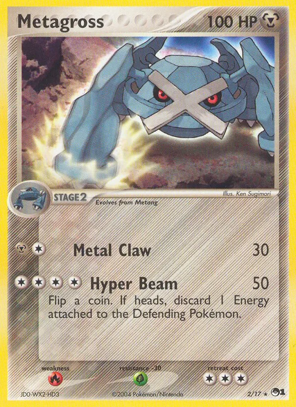Metagross #2 POP Series 1 Pokemon card