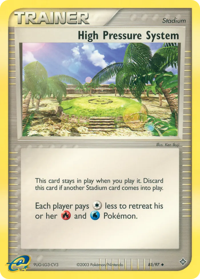 High Pressure System #85 EX Dragon Pokemon card