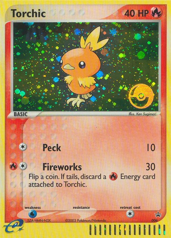 Torchic #6 Nintendo Black Star Promos Pokemon card