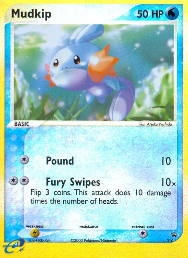 Mudkip Nintendo Black Star Promos card