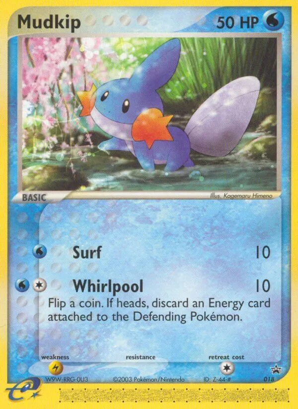 Mudkip Nintendo Black Star Promos card