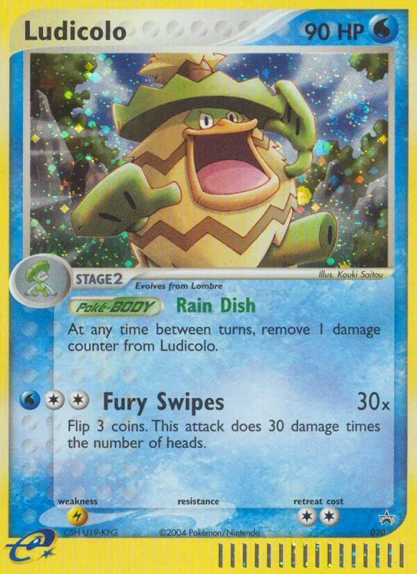 Ludicolo Nintendo Black Star Promos card