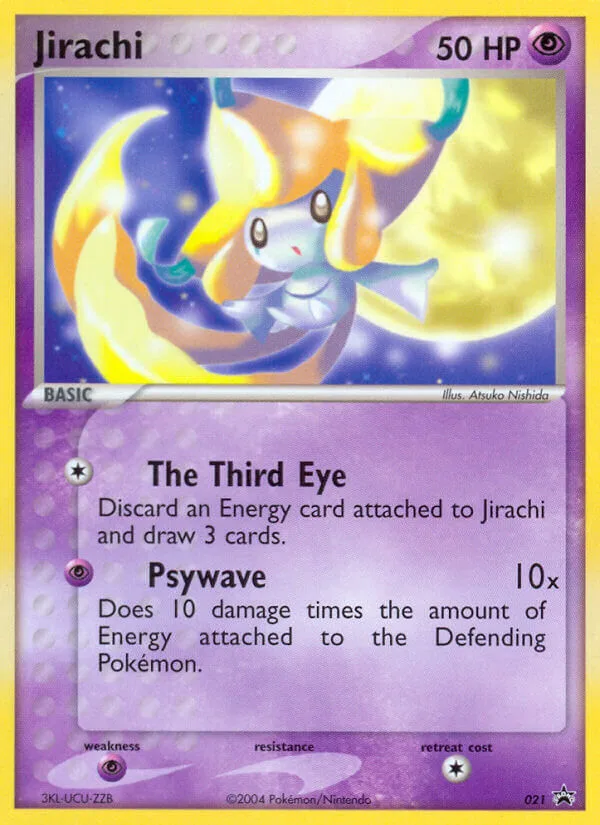 Jirachi Nintendo Black Star Promos card