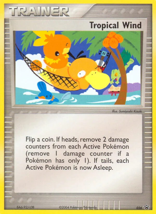 Tropical Wind #26 Nintendo Black Star Promos Pokemon card