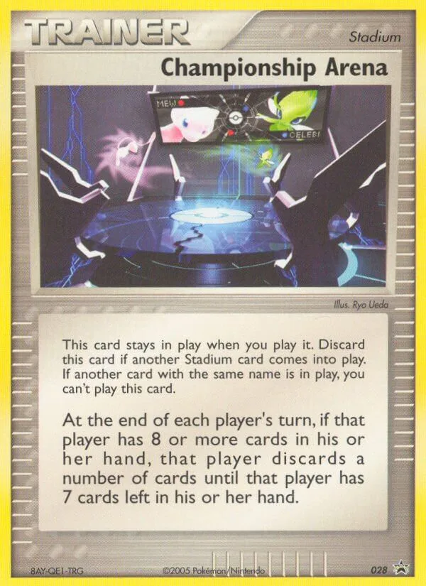 Championship Arena #28 Nintendo Black Star Promos Pokemon card