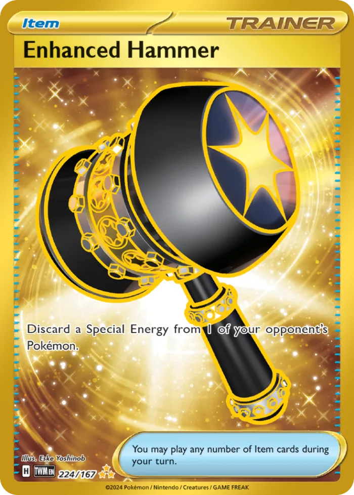 Enhanced Hammer #224 Twilight Masquerade Pokemon card