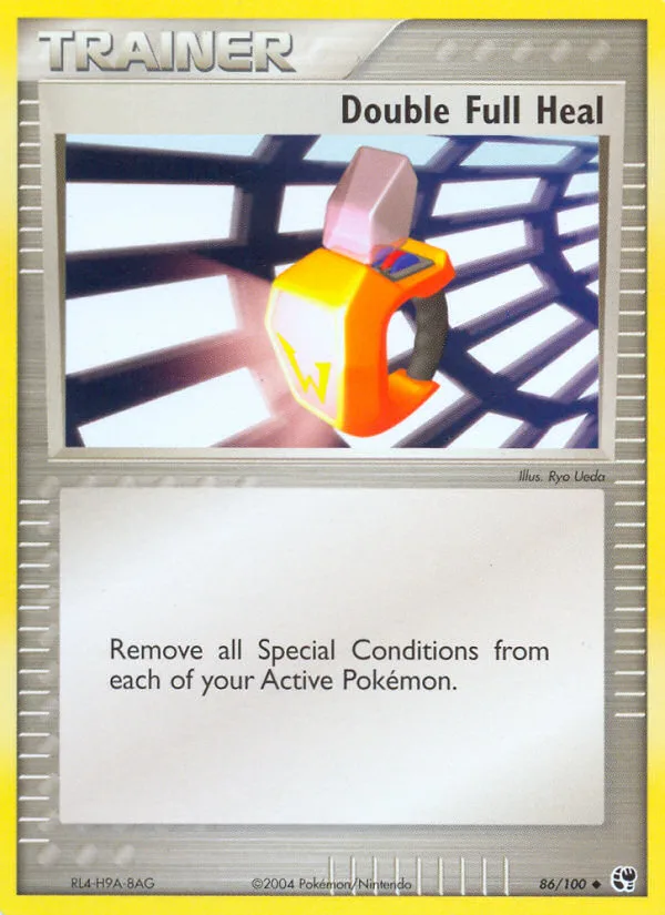 Double Full Heal EX Sandstorm card