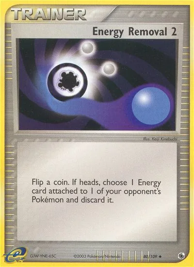 Energy Removal 2 EX Ruby & Sapphire card