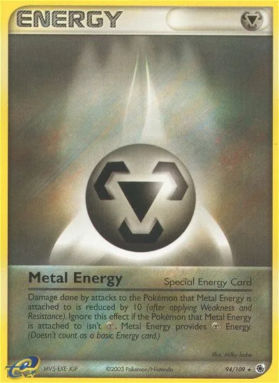 Metal Energy #94 EX Ruby & Sapphire Pokemon card