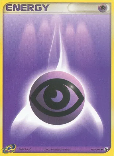 Psychic Energy EX Ruby & Sapphire card